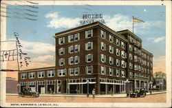 Hotel Kaskaskia La Salle, IL Postcard Postcard