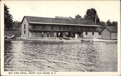 Bay View Hotel North Fair Haven, NY Postcard Postcard