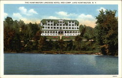 The Huntington Lakeside Hotel and Camp Postcard