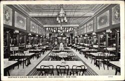 Gertner's Dining Room and Bakery Postcard