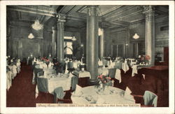 Dining Room, Hotel Bretton Hall, Broadway at 86th St New York, NY Postcard Postcard