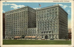 Congress Hotel Postcard