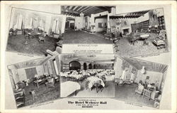 Interior Views, The Hotel Webster Hall Detroit, MI Postcard Postcard