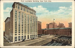 Park Lexington Building Postcard