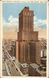 Hotel Shelton Postcard