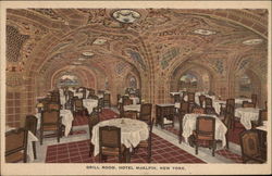 Grill Room, Hotel McAlpin Postcard