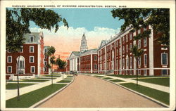 Harvard Graduate School of Business Administration Boston, MA Postcard Postcard