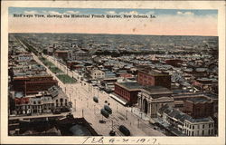 Historical French Quarter New Orleans, LA Postcard Postcard