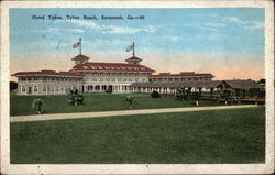 Hotel Tybee, Tybee Beach Savannah, GA Postcard Postcard