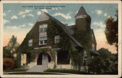 Old Home Building, University Farm St. Paul, MN Postcard Postcard