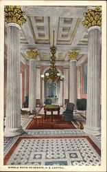 U.S. Capitol - Marble Room of Senate Washington, DC Washington DC Postcard Postcard