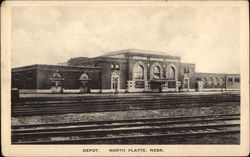 Depot North Platte, NE Postcard Postcard