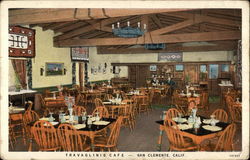 Travaglinis Cafe San Clemente, CA Postcard Postcard