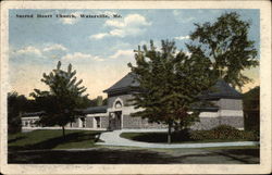 Sacred Heart Church Postcard