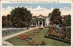 Shaws Garden Postcard