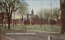 General View of Phillips Exeter Academy Buildings New Hampshire Postcard Postcard