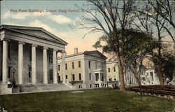 Five Front Buildings, Sailors' Snug Harbor Postcard