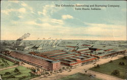 The Columbian Enameling and Stamping Company Terre Haute, IN Postcard Postcard