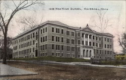 New High School Postcard