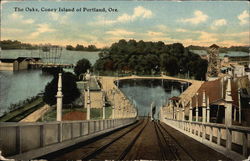 The Oaks, Coney Island Portland, OR Postcard Postcard