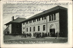 Coburn Library Bldg., Colorado College Colorado Springs, CO Postcard Postcard