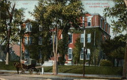 Old Ladies Home Haverhill, MA Postcard Postcard