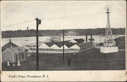 Field's Point Providence, RI Postcard Postcard