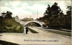 Rockefeller Boulevard Cleveland, OH Postcard Postcard