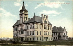 Flathead County Court House Postcard