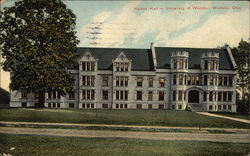 Holden Hall - University of Wooster Ohio Postcard Postcard