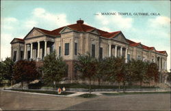 Masonic Temple Postcard