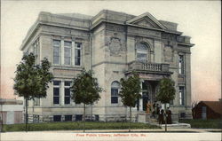 Free Public Library Jefferson City, MO Postcard Postcard