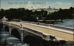 Bridge from Goat Island Postcard