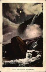 Rock of Ages, American Fall, Niagara Postcard