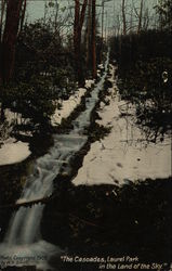 "The Cascades", Laurel Park Asheville, NC W. A. Smith Postcard Postcard