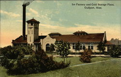 Ice Factory and Cold Storage Plant Postcard