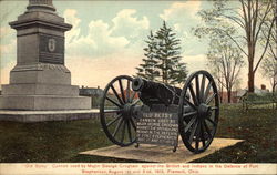 "Old Betsy" Cannon Fremont, OH Postcard Postcard