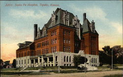 Santa Fe Hospital Postcard