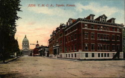 Y. M. C. A Topeka, KS Postcard Postcard