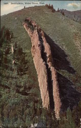 View of Devil's Slide Weber Canon, UT Postcard Postcard