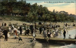 On the Shore at Euclid Beach Postcard