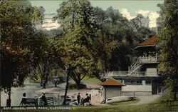 Boat House, Wade Park Postcard