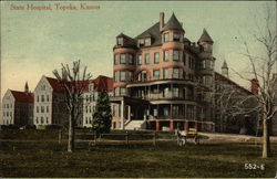 View of State Hospital Postcard