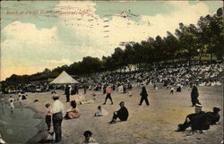 Bathers at Euclid Beach Postcard