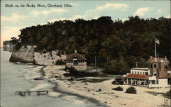 Bluffs on the Rocky River Postcard