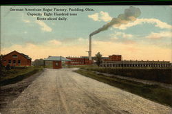 German American Sugar Factory Postcard