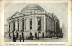 New Main Office Building of the Cleveland Trust Company, Euclid Avenue and East Ninth Street Ohio Postcard Postcard