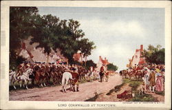 Lord Cornwallis at Yorktown New York Postcard Postcard