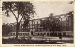 Natural Science Building, University of Michigan Postcard