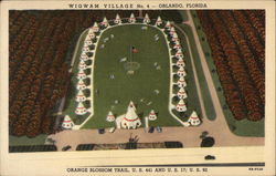 Wigwam Vilage No.4 Postcard